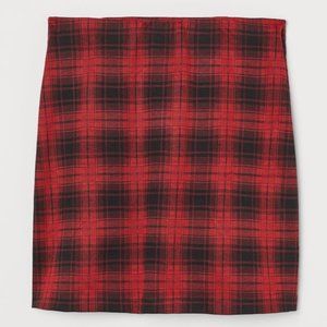 Plaid Mini Skirt